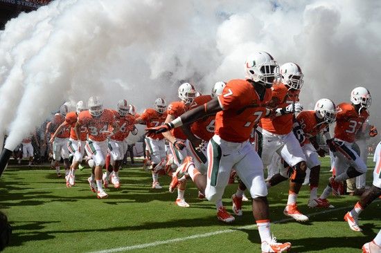 Wake Forest Demon Deacons at The University of Miami Hurricanes