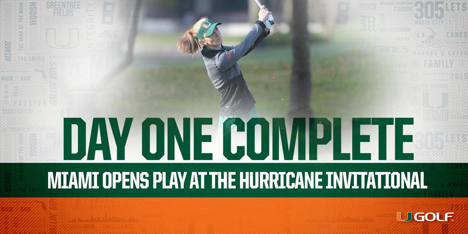 Miami Opens Play at Hurricane Invitational