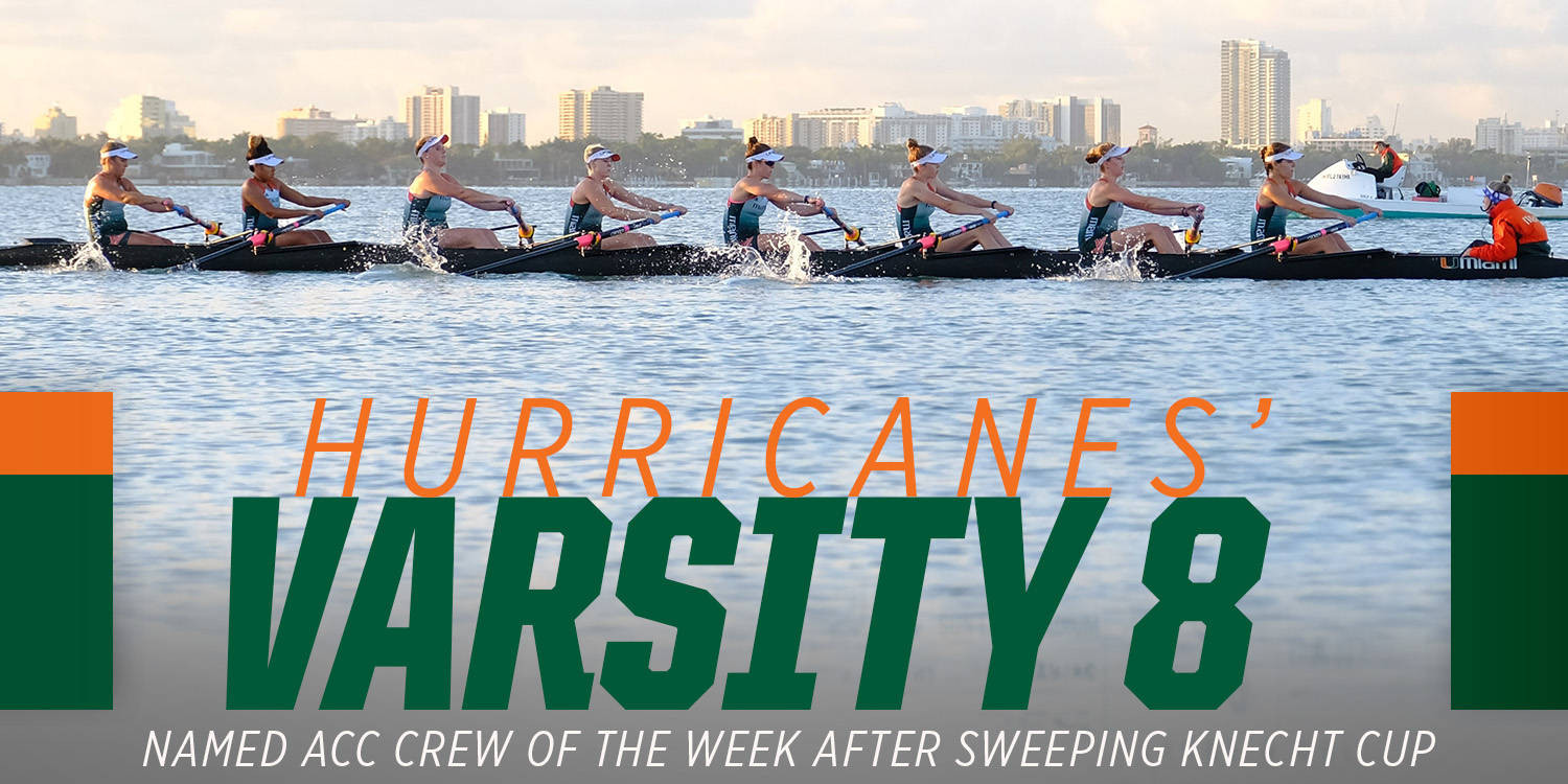 First Varsity Eight Named ACC Crew of the Week