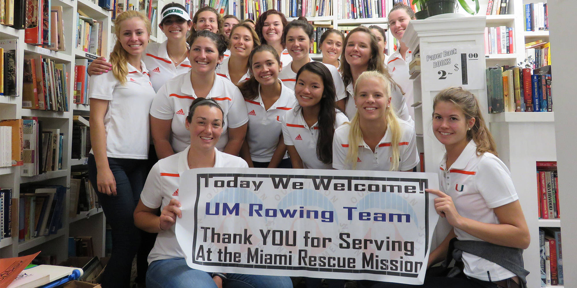 Gallery: @CanesRowing at Miami Rescue Mission