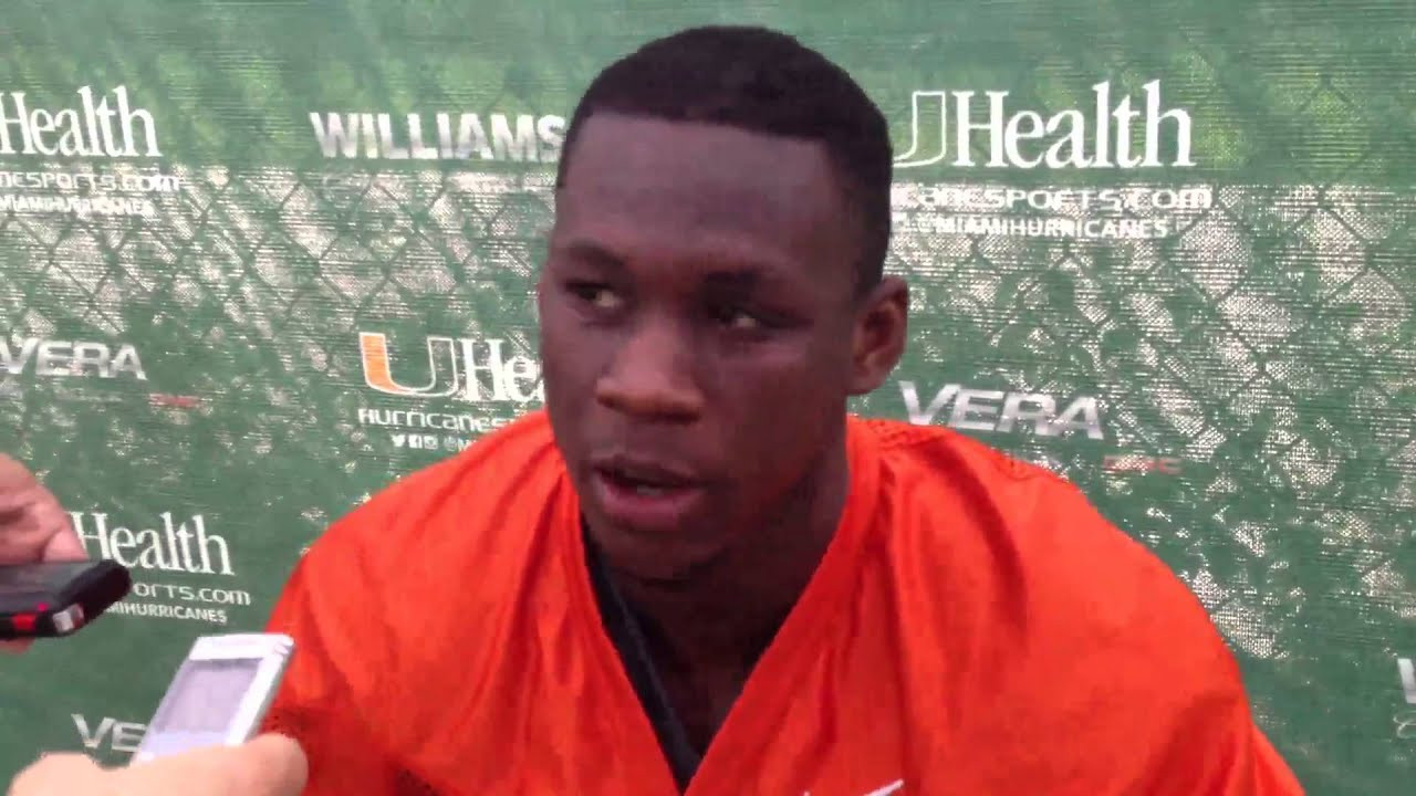 Allen Hurns #CanesCamp - Aug. 3, 2013