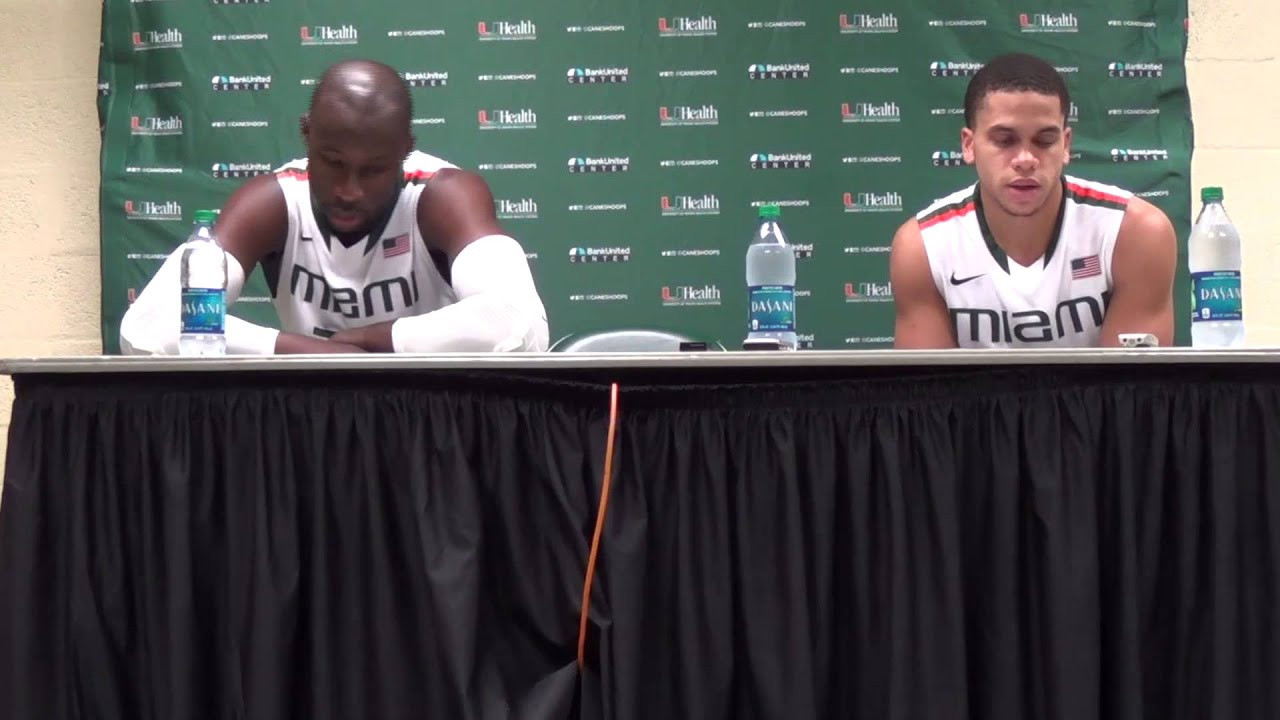 Tonye Jekiri and Manu Lecomte Postgame - Dec. 8, 2014