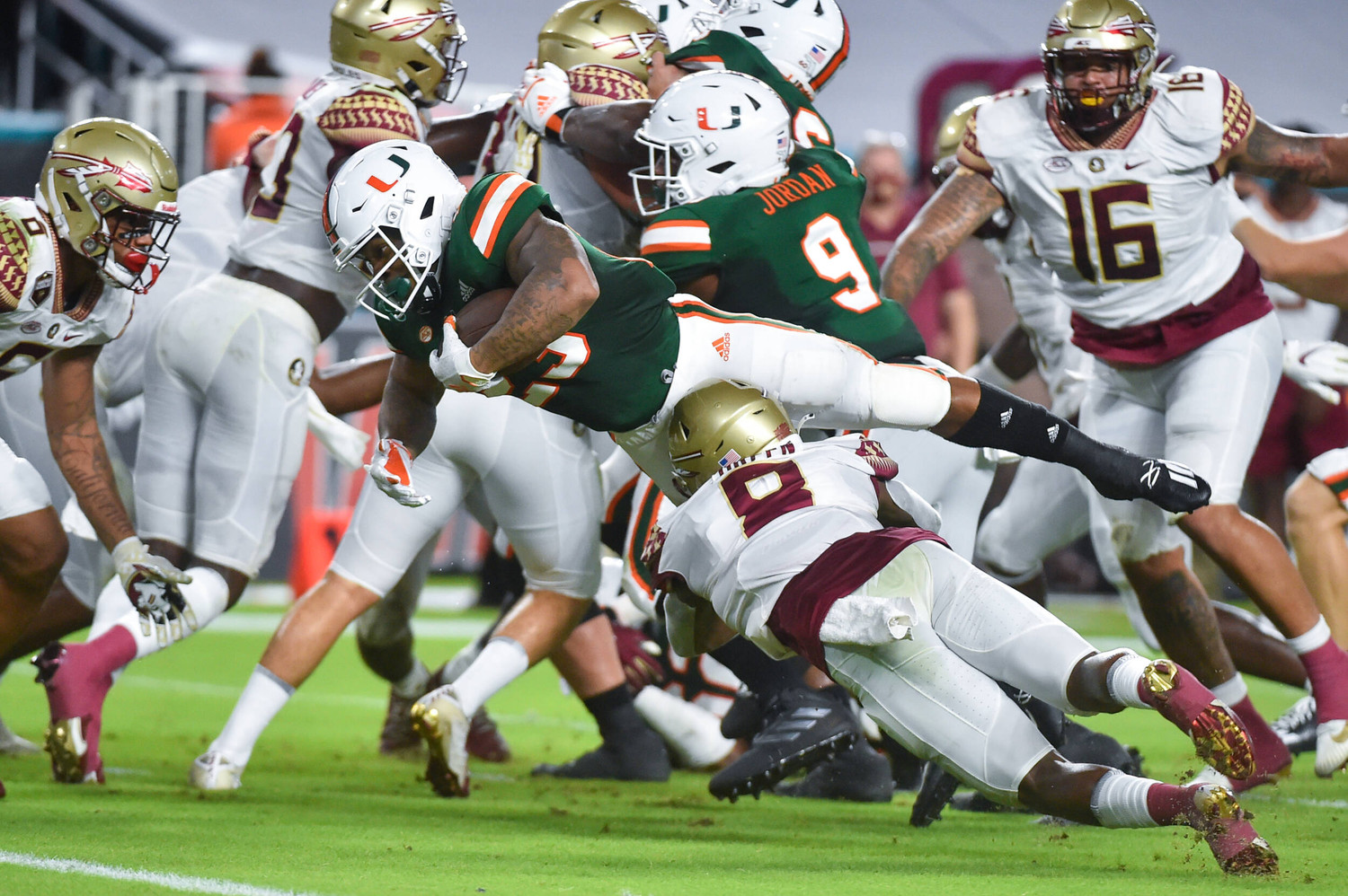 Photo Gallery Canes Football vs FSU University of Miami Athletics