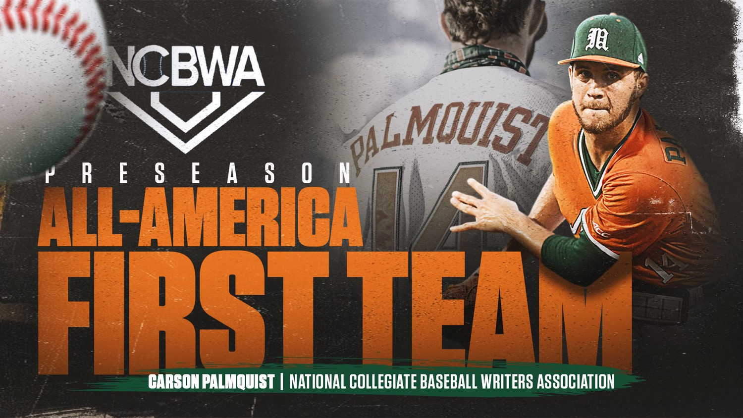 Palmquist Named Consensus Preseason AllAmerican University of Miami