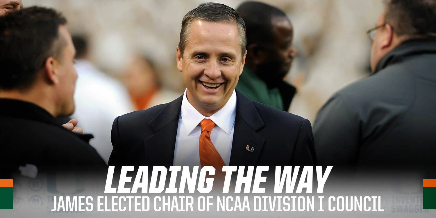 James Elected Chair of NCAA Division I Council