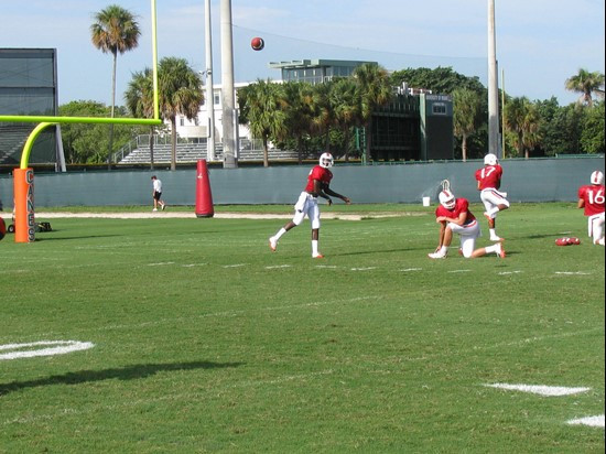 Hurricanes Football Practice (5) - 08/10/11