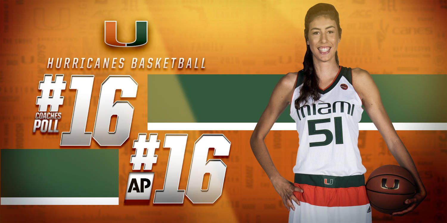 @CanesWBB Rises One Spot in National Polls