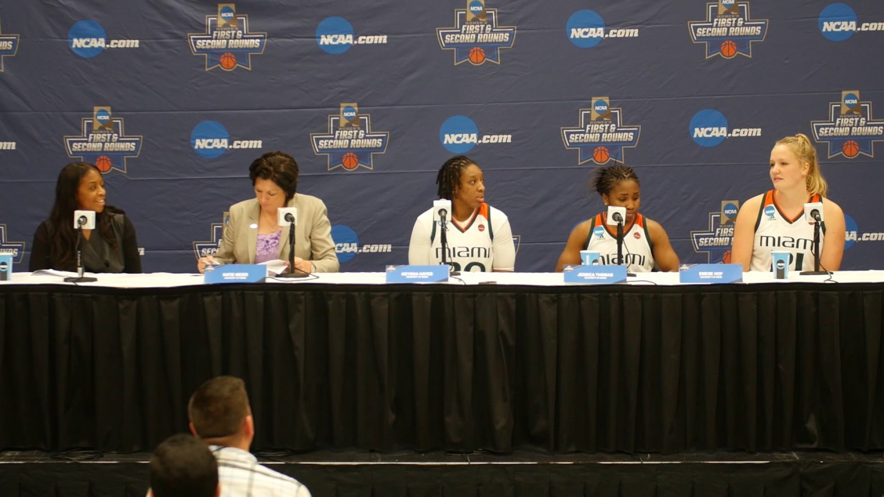 Miami Postgame Presser | NCAA Tournament | 03.18.17