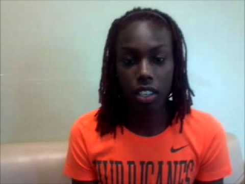 2012 Penn Relays Triple Jump Champion Samantha Williams.wmv