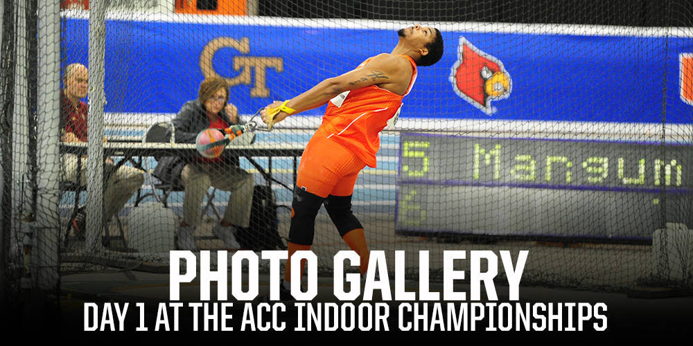 Day 1 at the ACC Indoor Championships