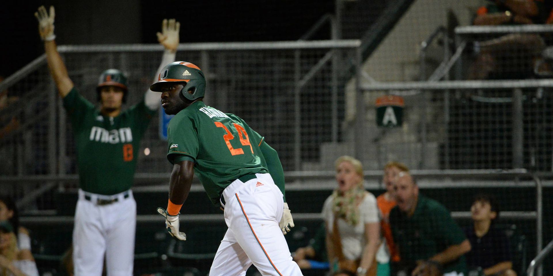 No. 4 Canes Win 4-3 on Jacob's 11th-Inning Homer