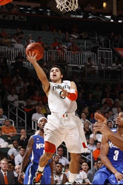 2012 Miami Hurricanes Men's Basketball vs Memphis
