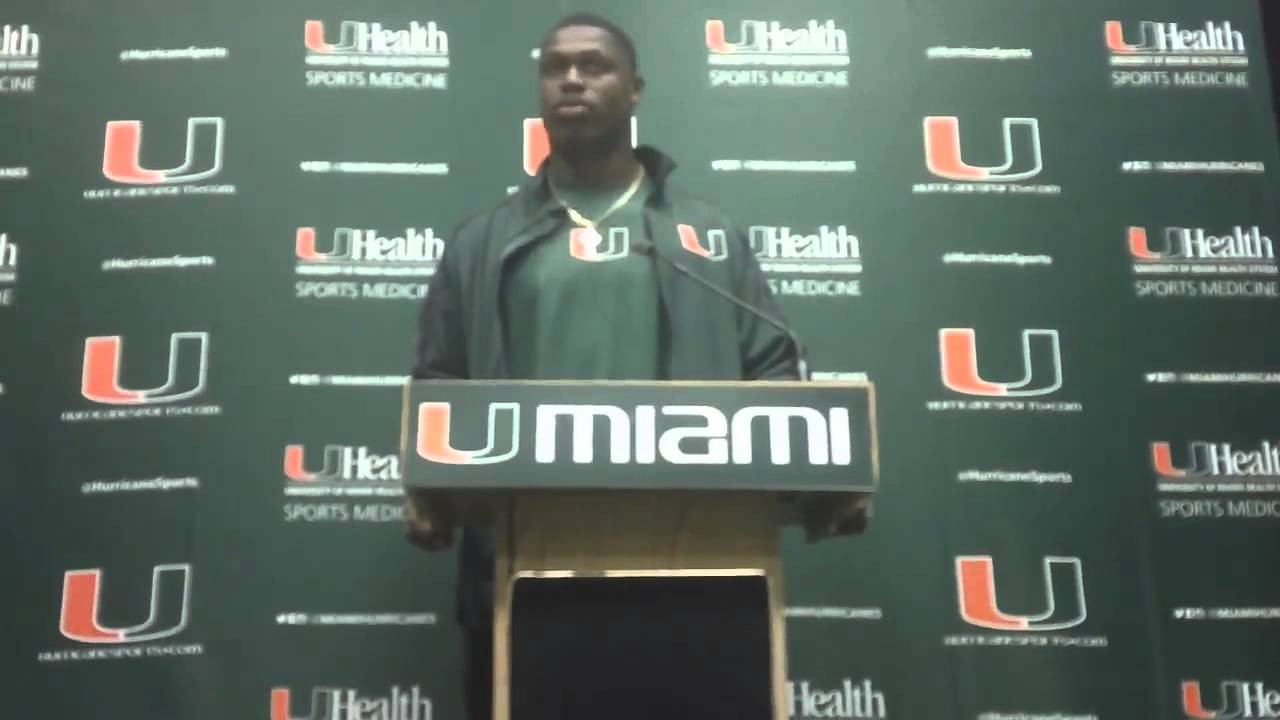 Al-Quadin Muhammad Postgame: Florida