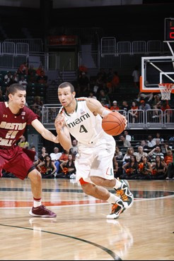 2012 Miami Hurricanes Men's Basketball vs Boston College