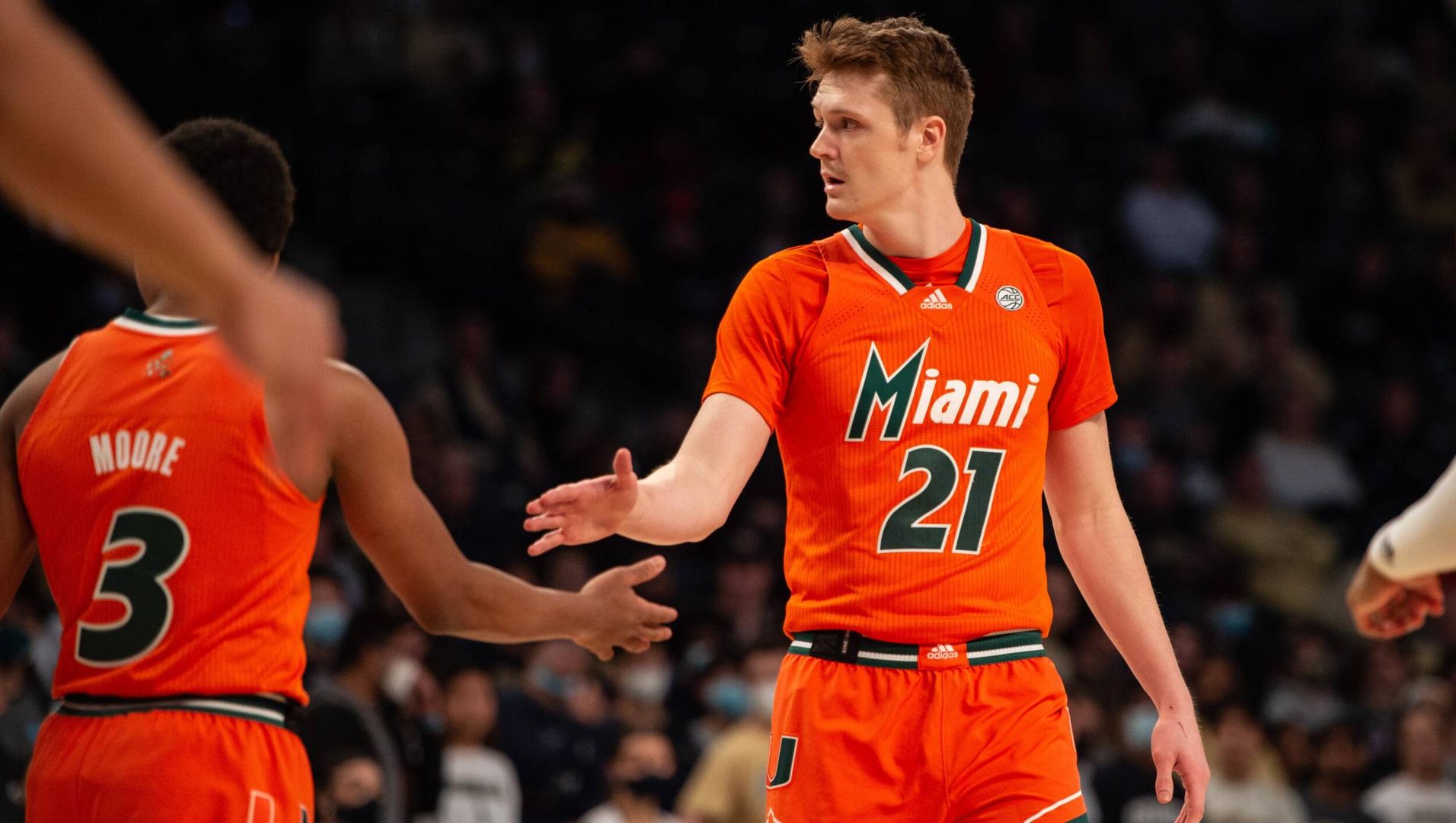 Three Hurricanes Tabbed to NABC Honors Court