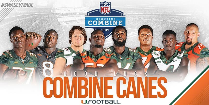 Eight Canes Head to NFL Scouting Combine