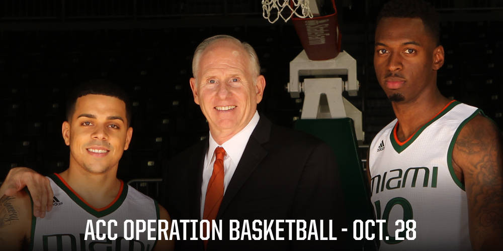 Mac, ARod & L Represent UM at Operation BBall