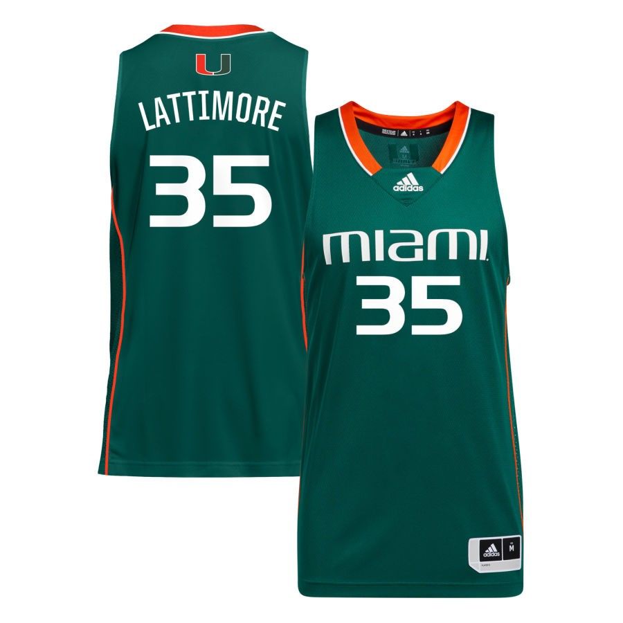 adidas Green Miami Hurricanes Pick-A-Player NIL Women's Basketball Jersey