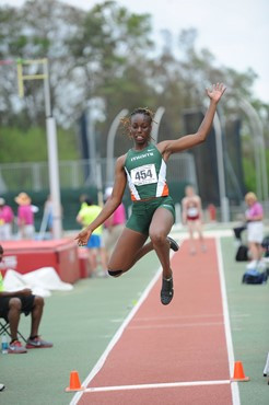 Samantha Williams at 2013 ACC Outdoor Championships