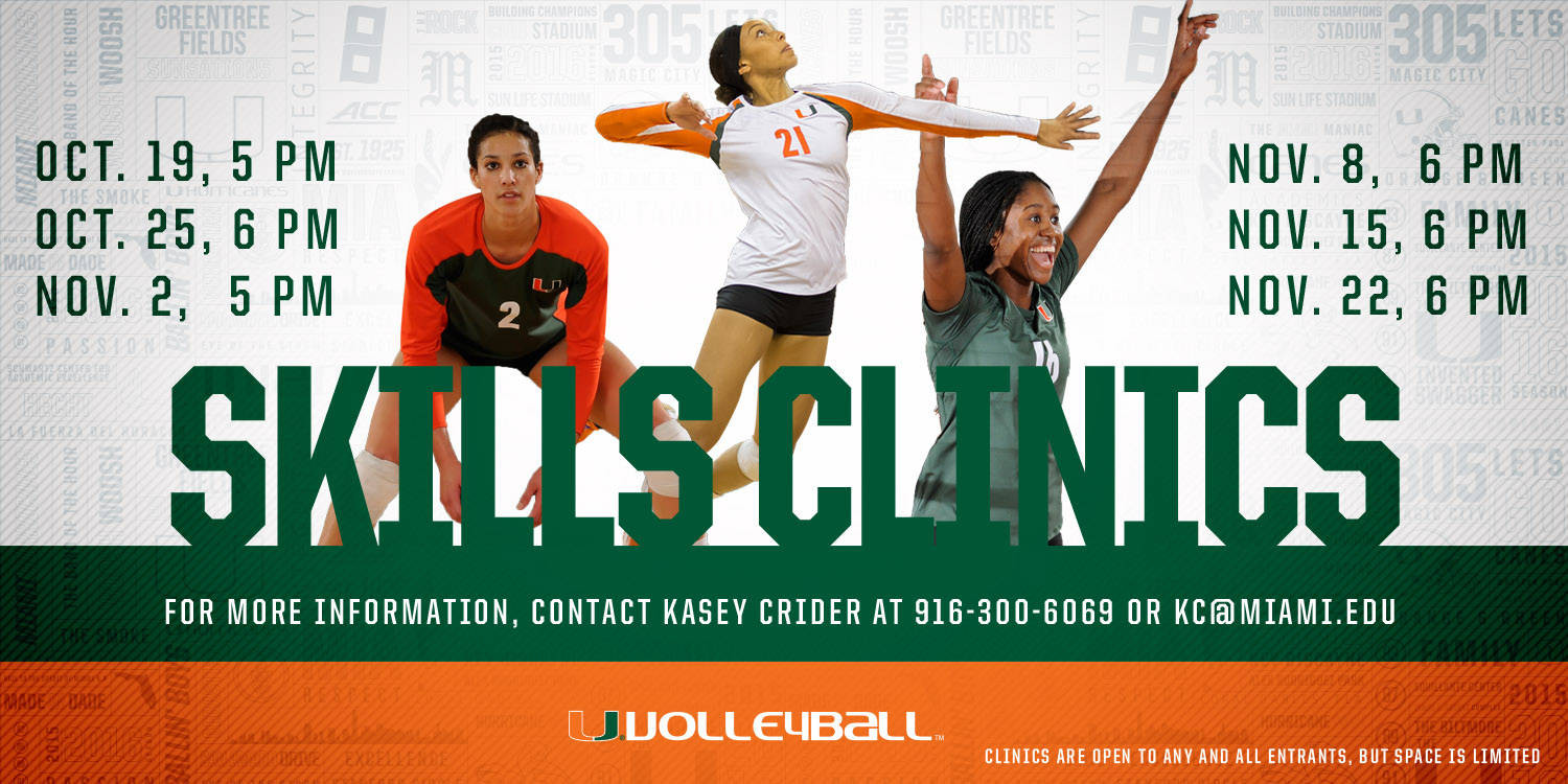 Learn to Play Like a Cane at VB Skill Clinics