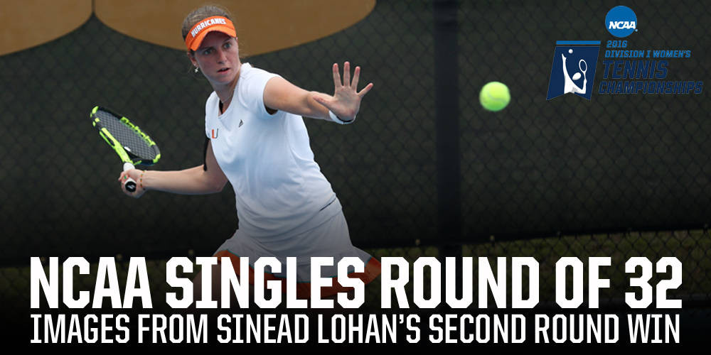 Lohan NCAA Singles Second Round Pictures