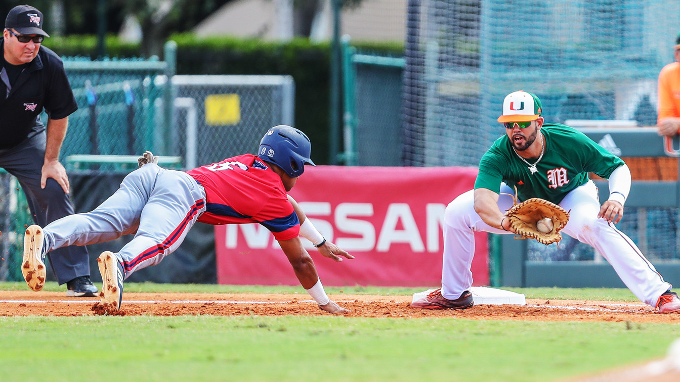 Baseball's Fall Game vs. FAU Moved to 3 p.m.