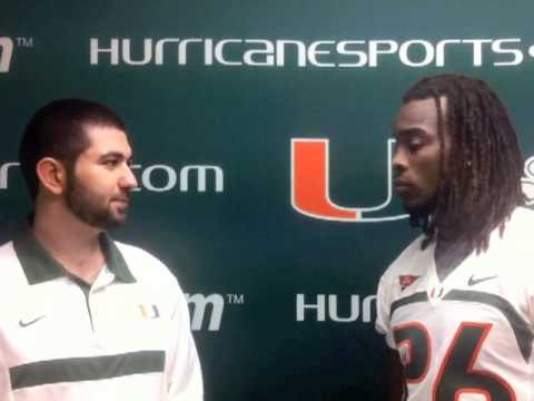 Football Media Availability: Ray-Ray Armstrong