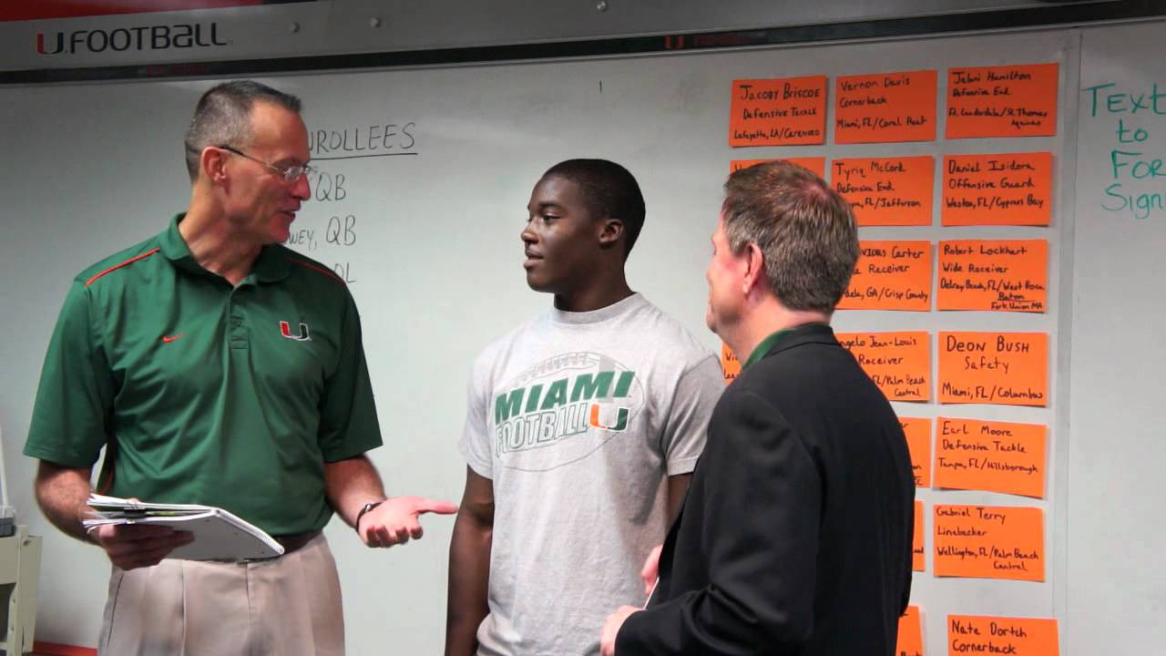 Phillip Dorset On Signing Day