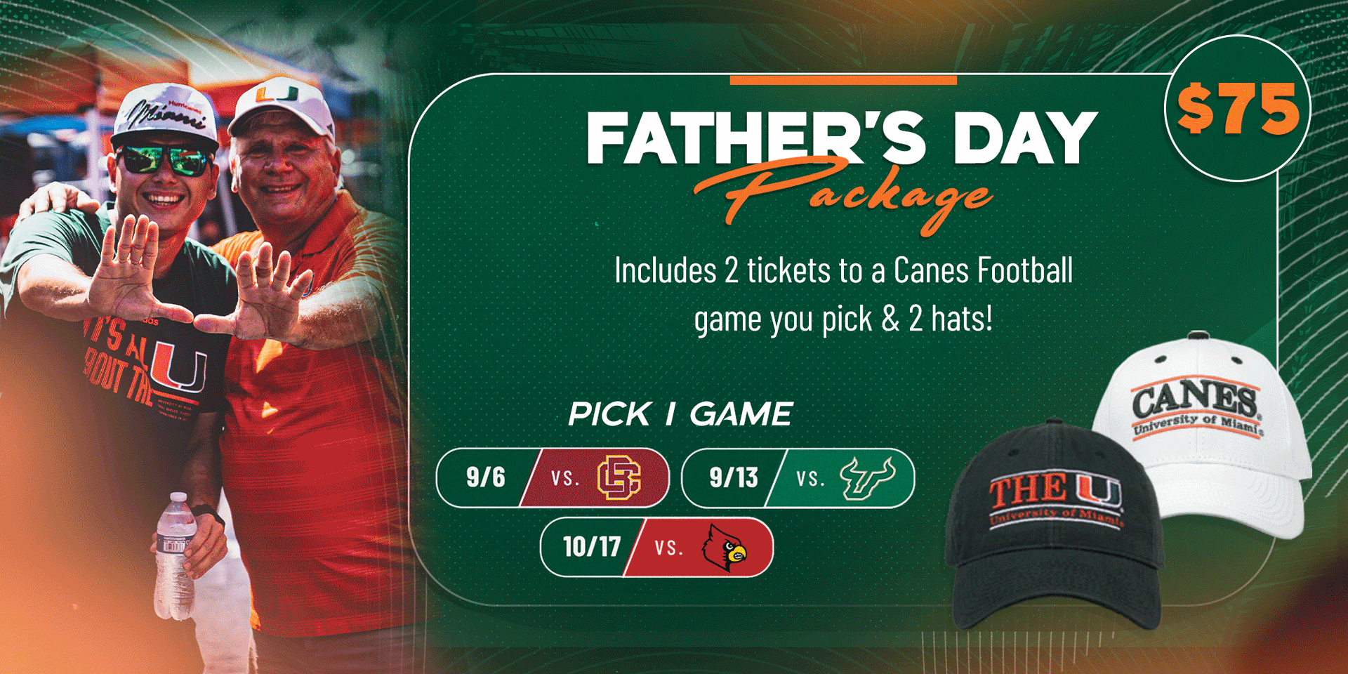Father's Day Deal – Only $75!