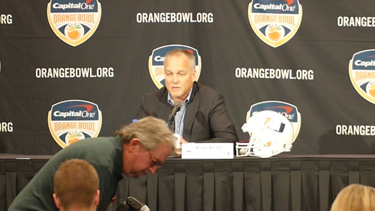 Mark Richt | Orange Bowl Presser | 12.29.17