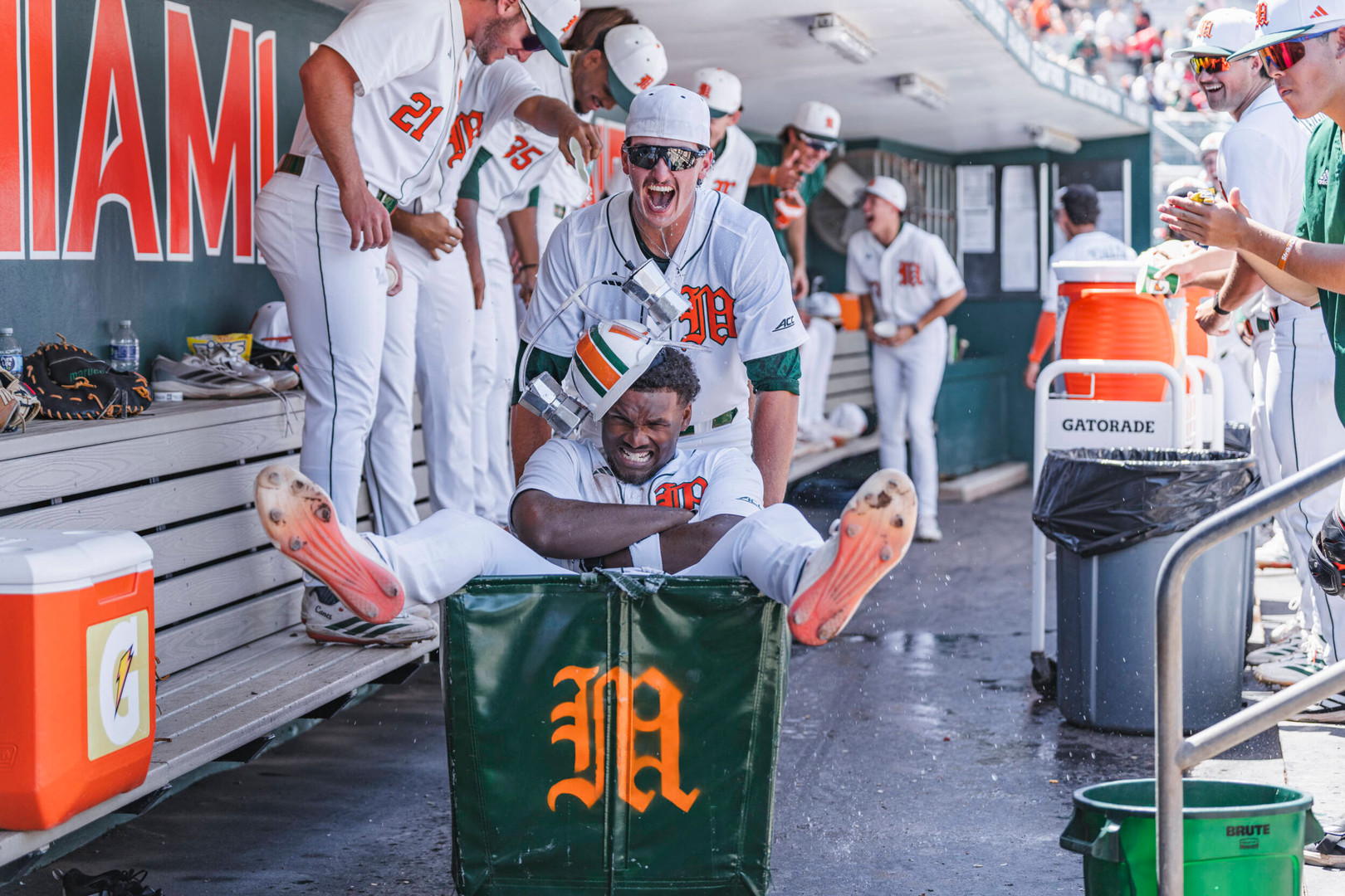 Hurricanes Complete Sweep of Creighton with 15-5 Run-Rule Victory