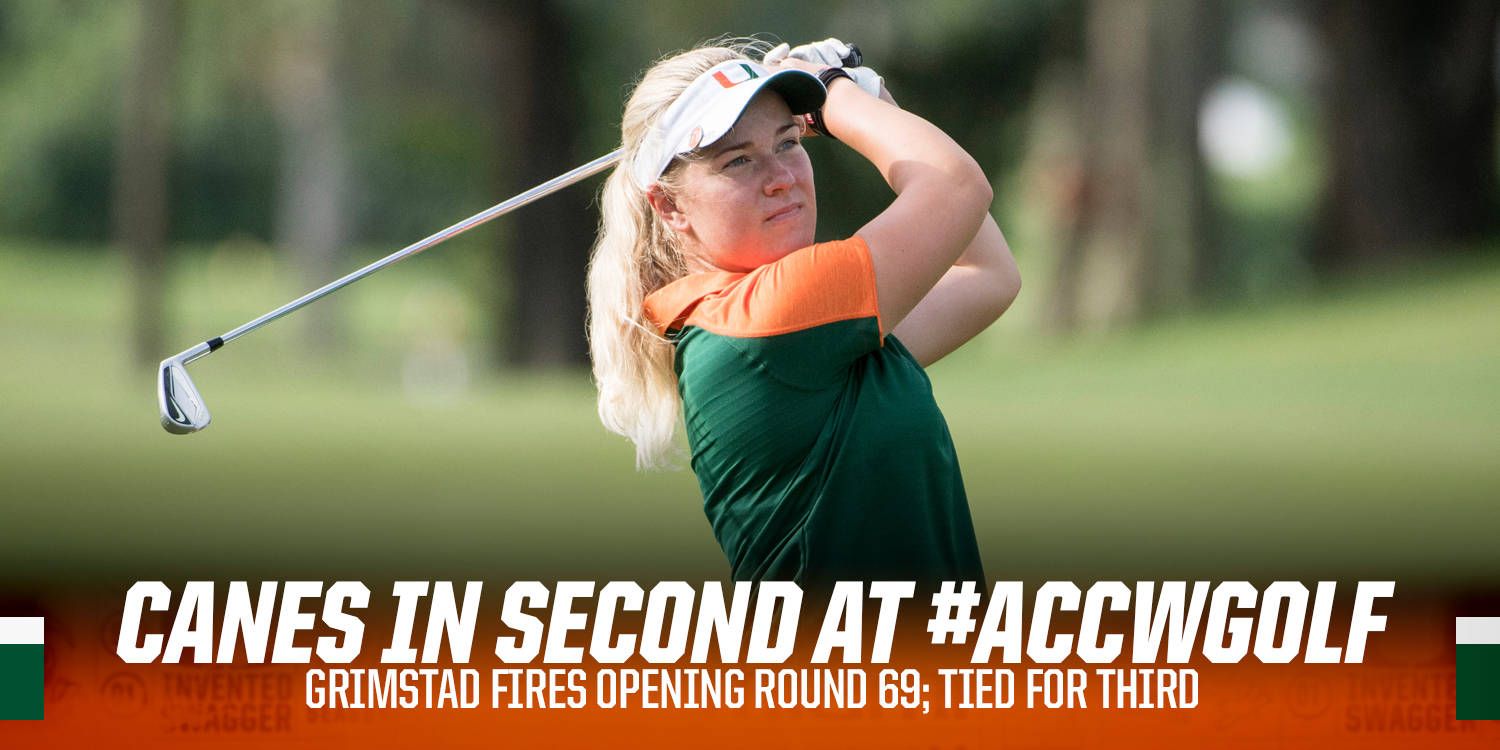 @HurricanesGolf Opens Strong at #ACCWGolf