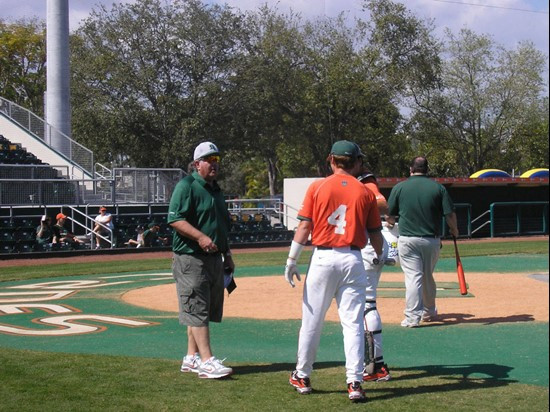 Junior infielder Chris Herrmann prepares for Home Run Derby