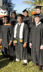 Student-Athletes Participate in 2010 Fall Commencement Exercises