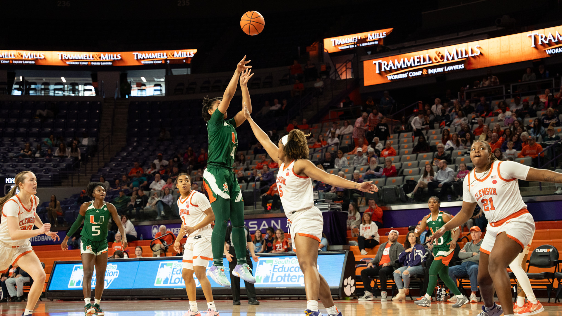 Roberts, Canes Complete Season Sweep of Clemson