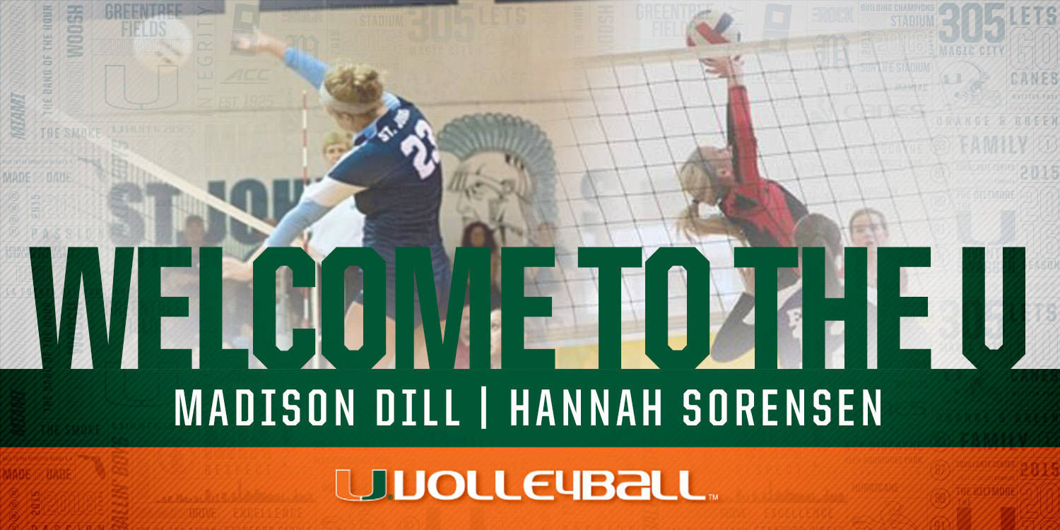 @CanesVB Signs Dill and Sorensen