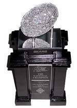 Own An Authentic Replica 2001 National Championship Trophy