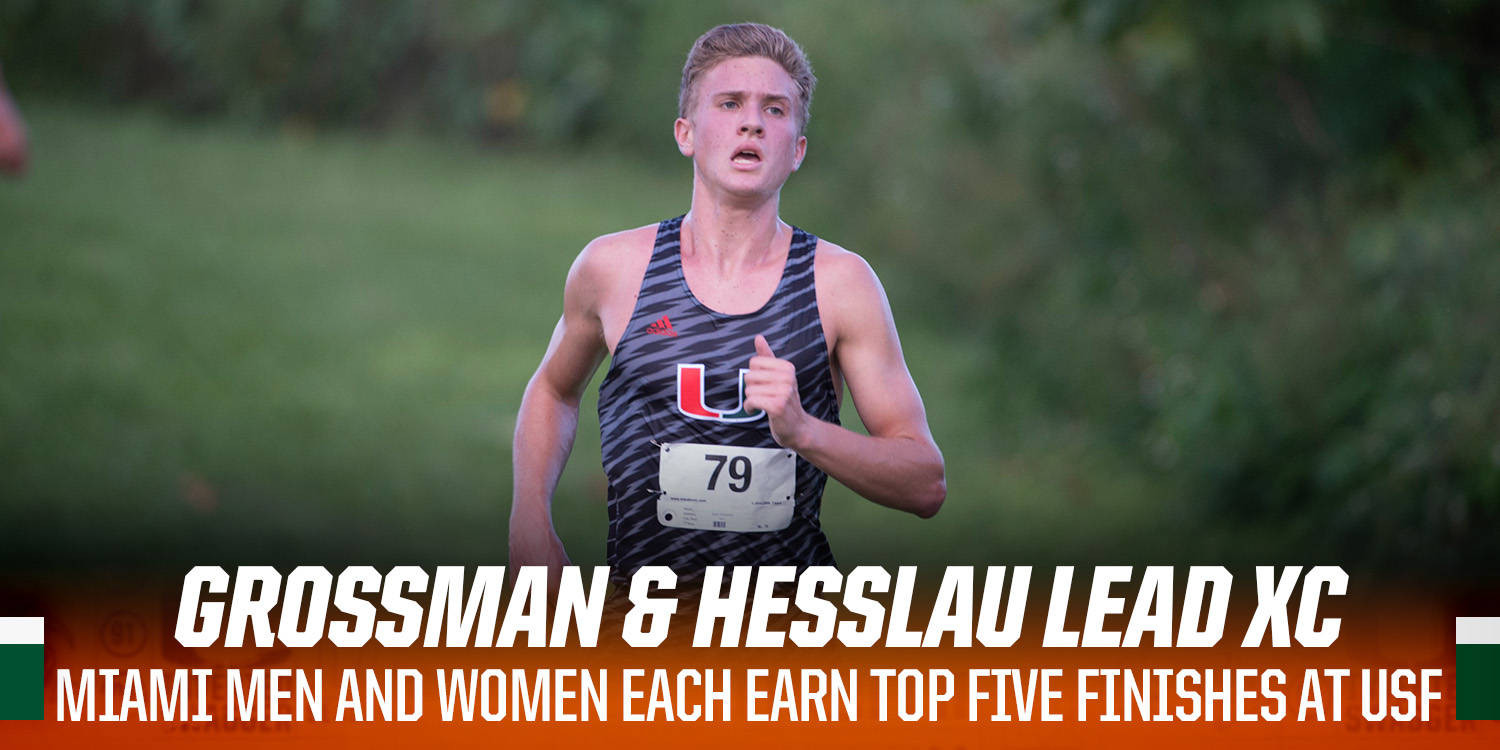 Canes XC Earns Top 5 Finishes at USF