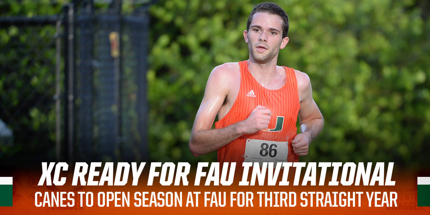 Canes XC Set for FAU Invitational