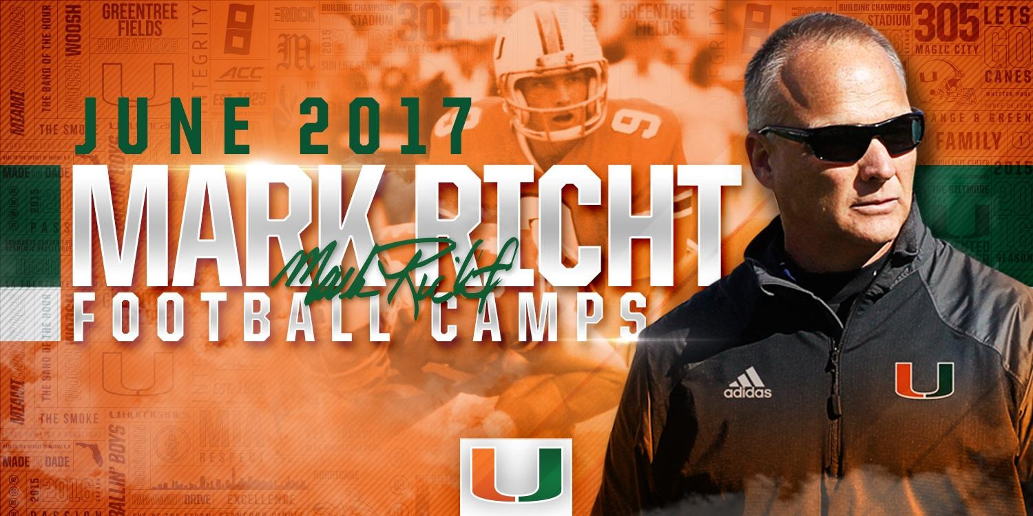 Register Now for the 2017 Mark Richt Football Camps