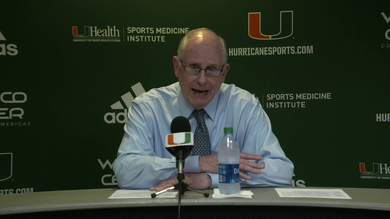 Jim Larrañaga | Postgame Presser vs. Flagler | 10.30.19