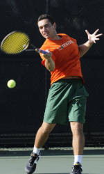 Men's Tennis has Strong Showing on Rainy Day 2