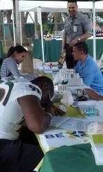 UFootball Hosts Their Second Annual Marrow Drive