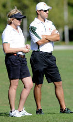 Miami Women's Golf Team Prepares For Sir Pizza Cards Challenge