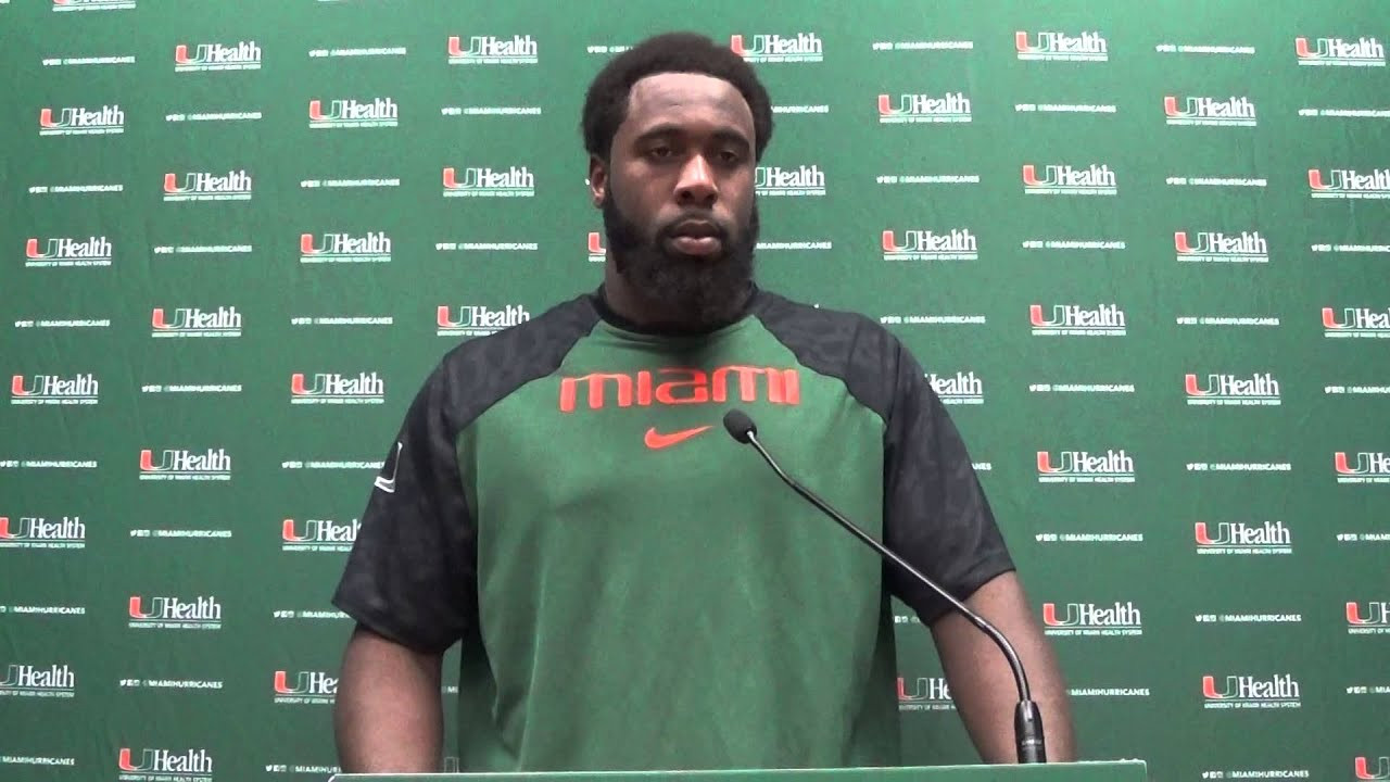 Tight End Clive Walford - Post Game Versus FSU