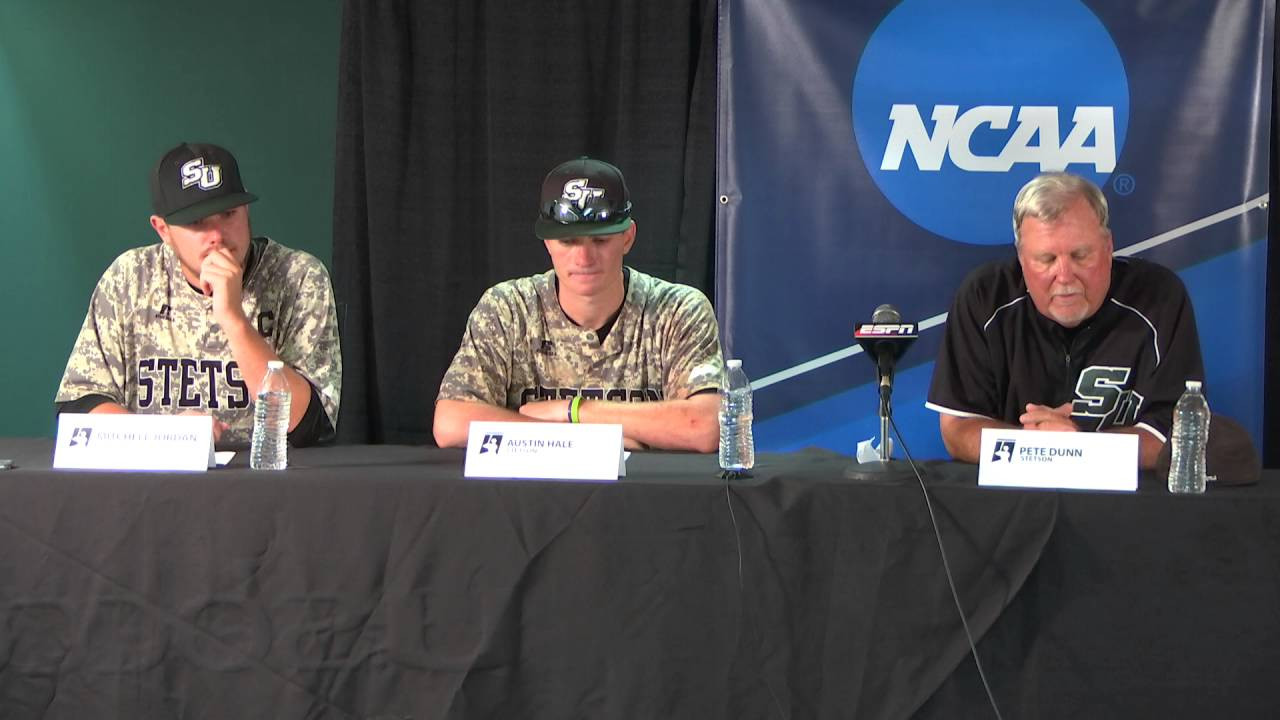 2016 NCAA Baseball Tournament - Coral Gables Regional | Stetson Post Game Presser - Game 2 | 6.3.16