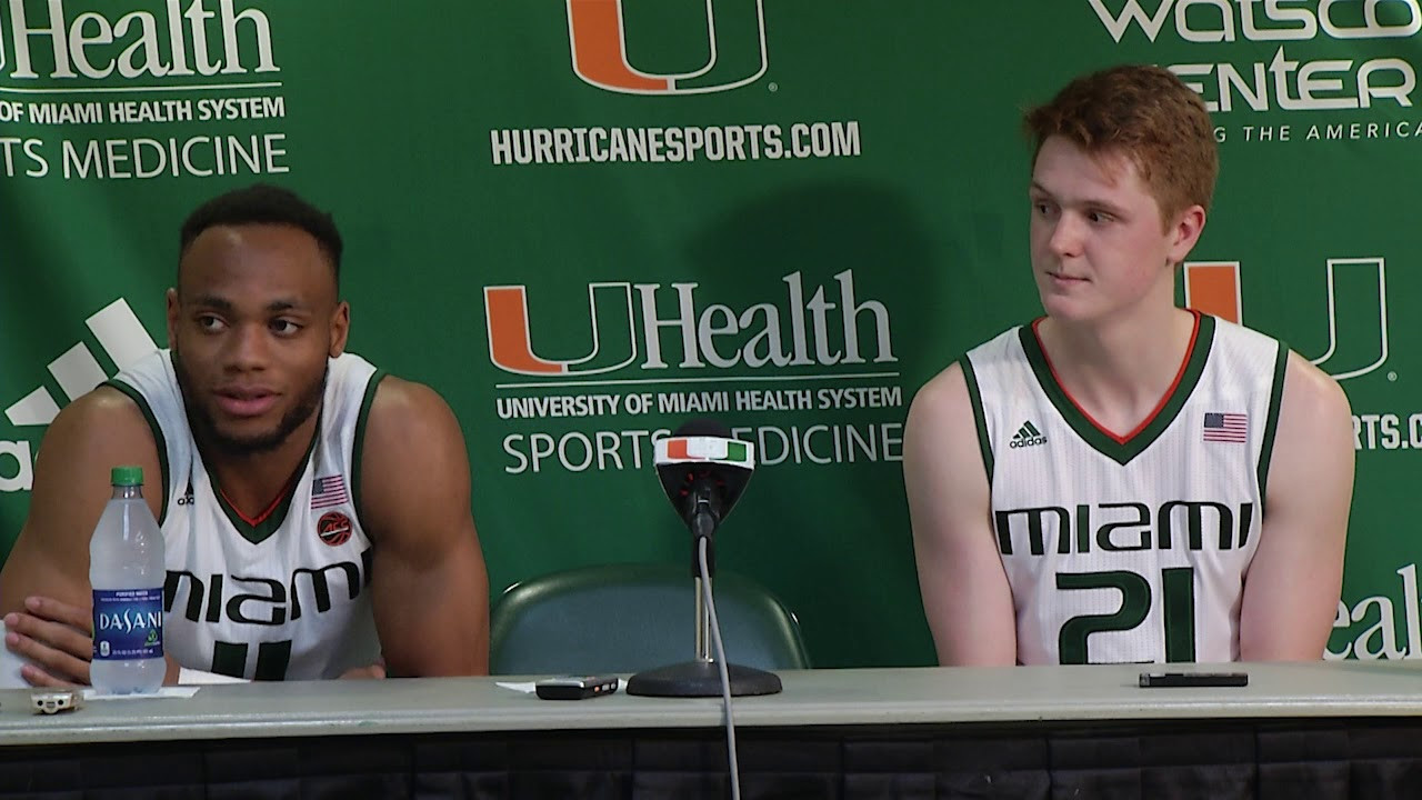 Bruce Brown, Jr. and Sam Waardenburg | Post Game Presser vs North Florida | 11.25.2017