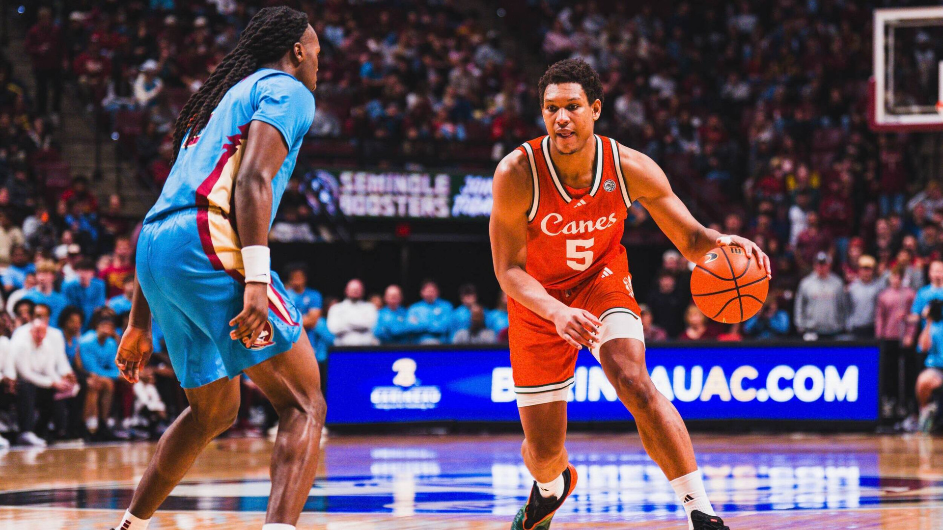 Reneau, Donaldson Lead Miami to 83-73 Win at Florida State