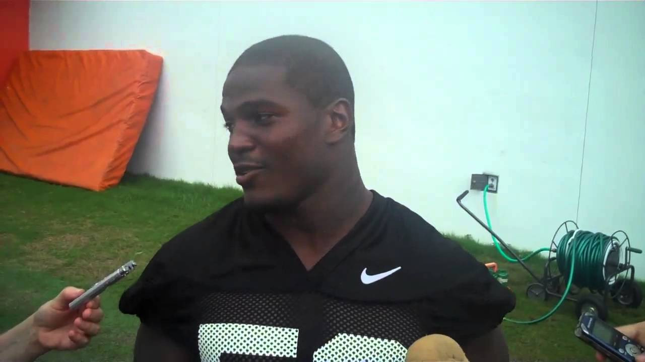 Denzel Perryman FAU Week - Aug. 27 2013