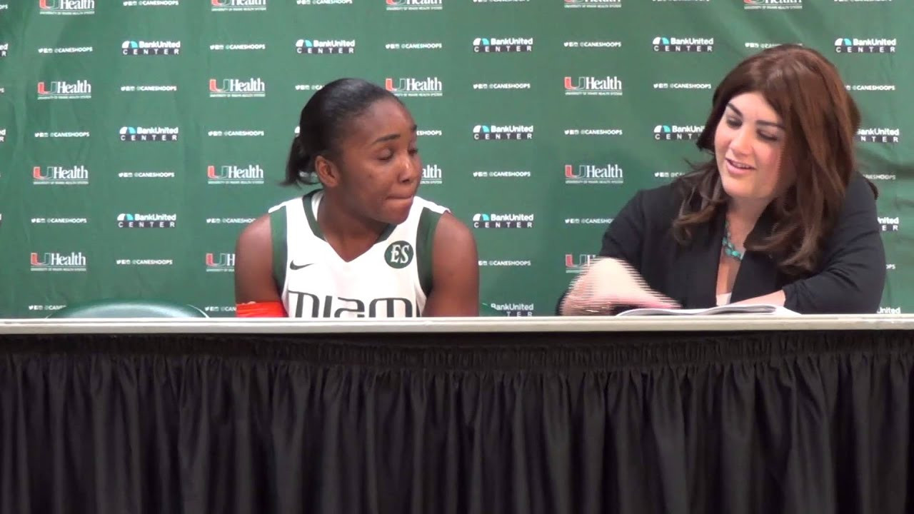 Jessica Thomas Postgame vs. Jacksonville - Dec. 6, 2014